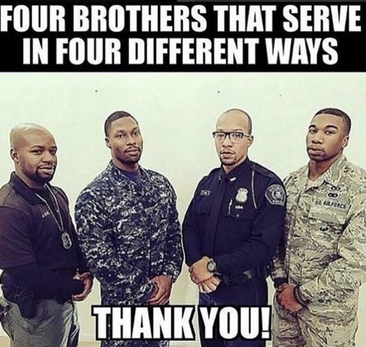 MilitaryCooI's tweet image. Their mother must be proud!