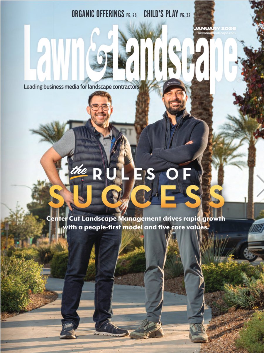 iamrodneysmith's tweet image. Family, I’m proud to share that we were featured in the January 2026 edition of Lawn &amp;amp; Landscape. I’ve attached the link to the article below if you’d like to check it out.

Link: lawnandlandscape.com/magazine/