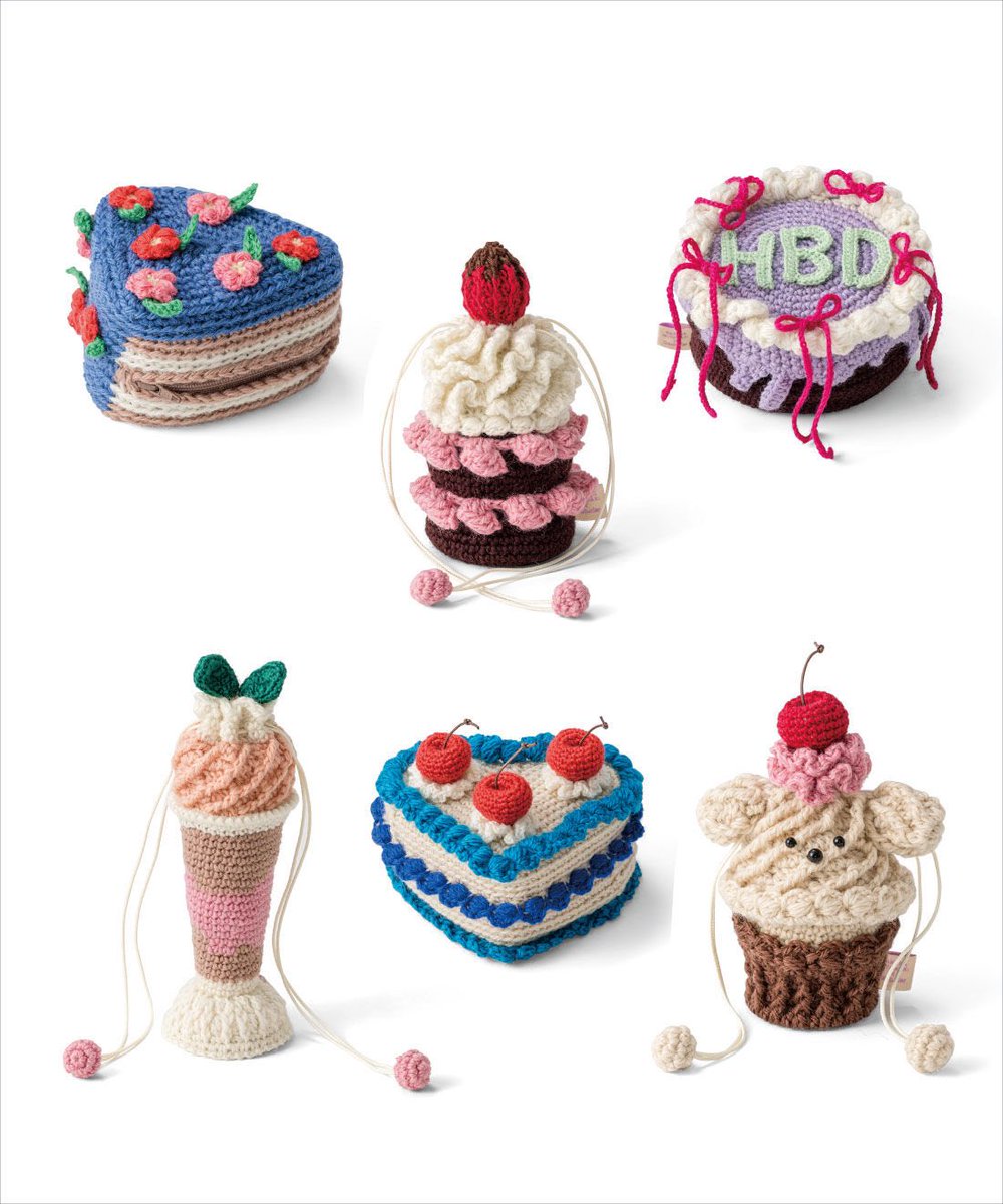 愛編むwithyou SAKURA MIYAWAKI × Couturier DIYクロッシェスイーツ