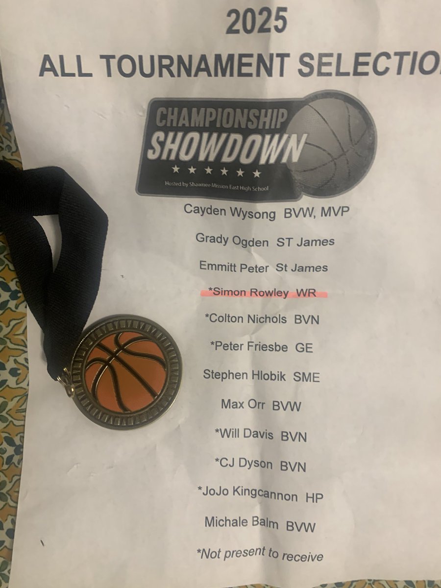 Simon Rowley 14ppg 5rpg 2as- 6a washburn rural tweet media