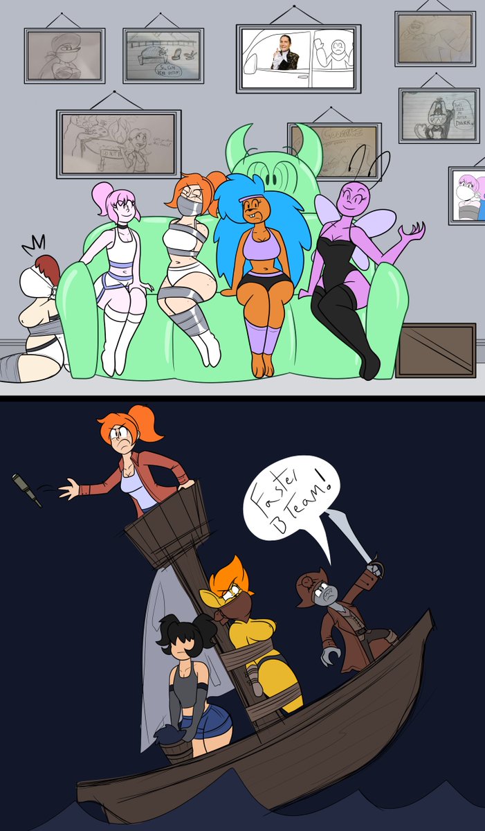 A Team vs B Team

Cameos by Nerdgagger, Tempson, Nabs ocs