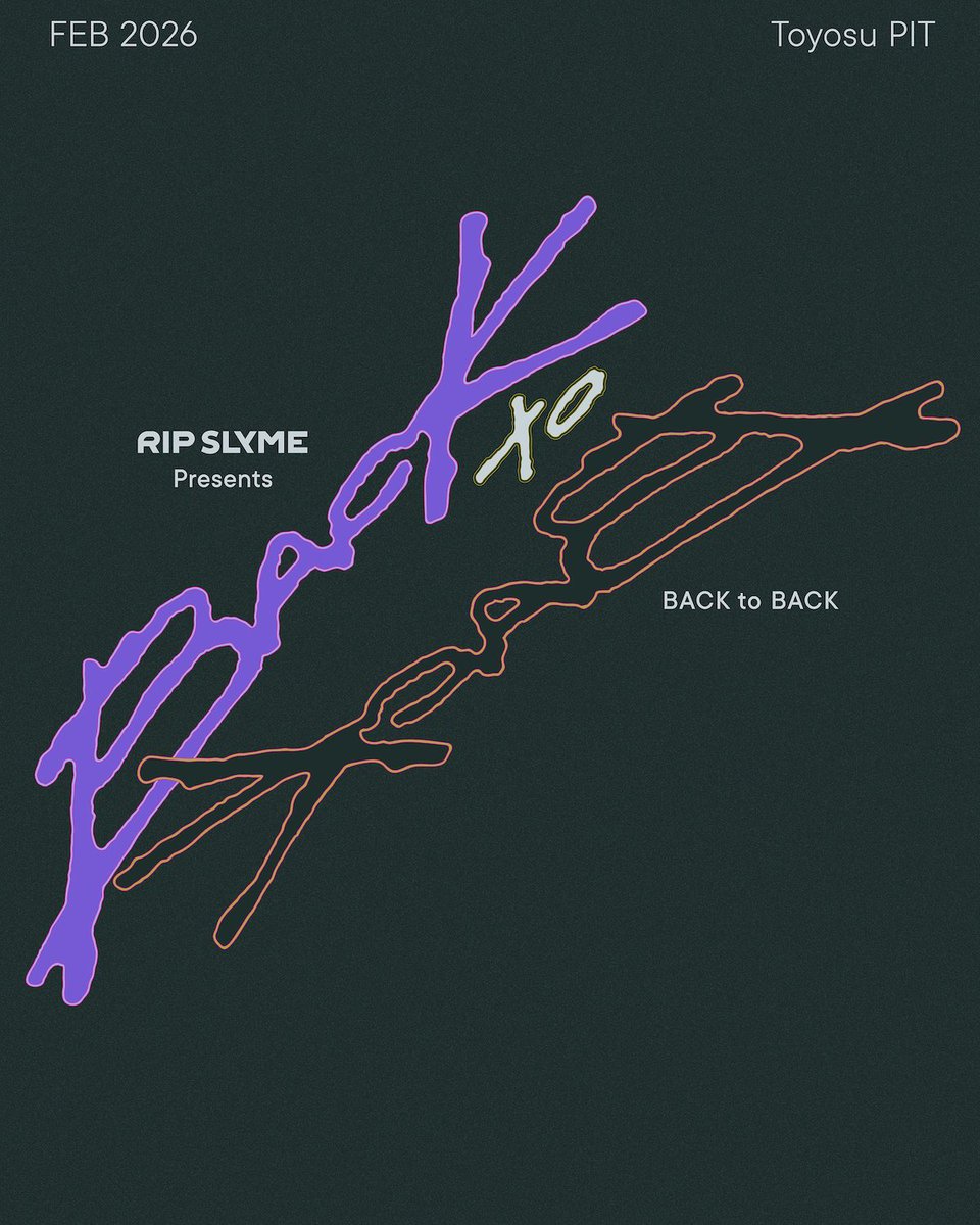 🪇RIP SLYME presents「BACK to BACK」🪇

チケット先行受付(抽選)を
【本日1/13(火)18:00】より開始します‼️

※受付期間※
1/13(火)18:00〜1/19(月)23:59

チケット🎫詳細⬇️
kickthecancrew.com/info/detail.ph…

ご来場、お待ちしてます🔥

<a href="/ripslyme_com/">RIP SLYME Official X</a> 
#backtoback
#KICKTHECANCREW
#LITTLE
#KREVA
#MCU