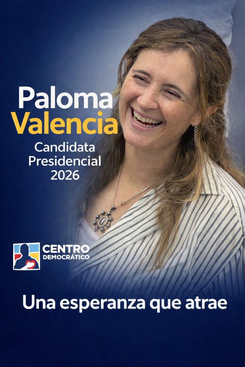 MargaritaRepo's tweet image. Todo el apoyo para Paloma Valencia, una mujer brillante, valiente, íntegra, inteligente, absolutamente maravillosa; digna representante de la mujer colombiana.