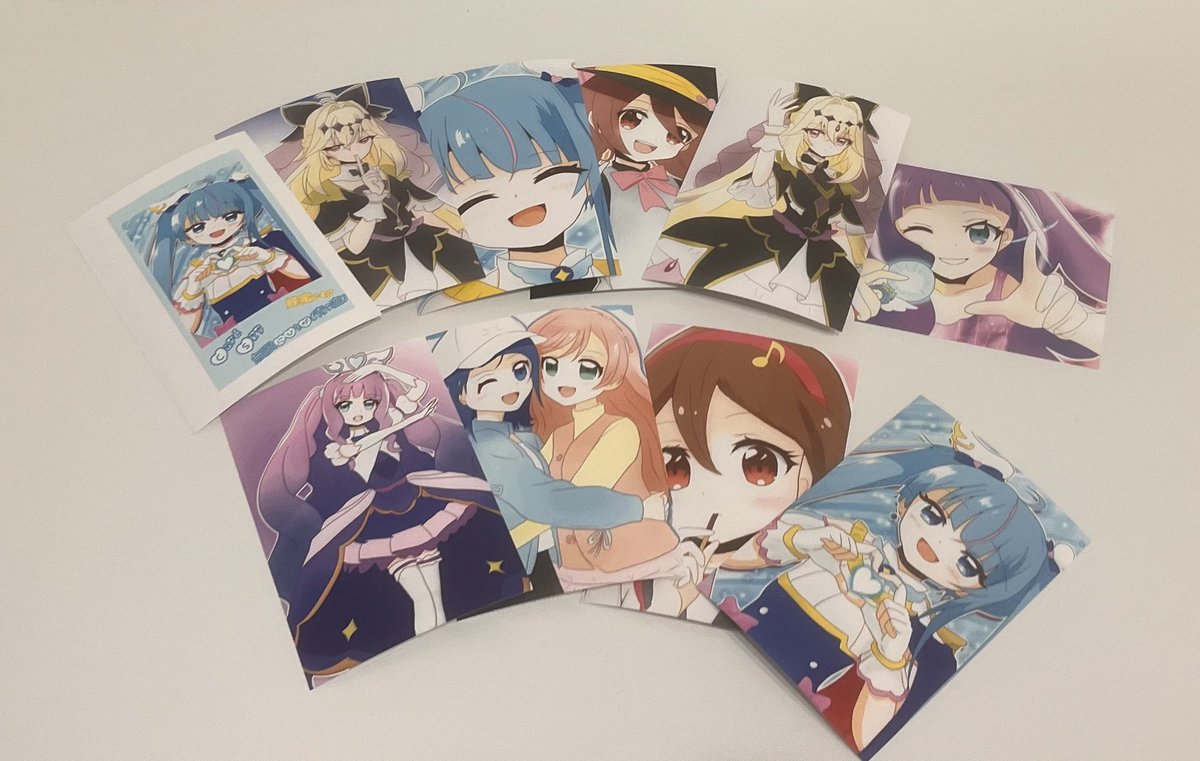 印刷してきました〜!!✨️ どれもすごく可愛くて最高です💕