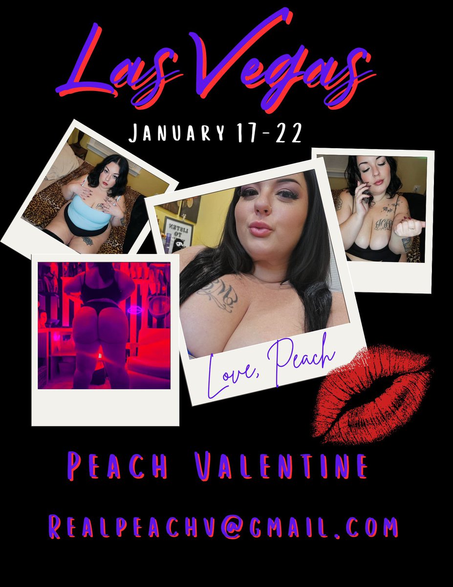 Meet me in Vegas 💋

realpeachv@gmail.com to book
