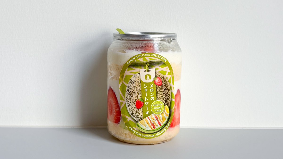 딸기 메론 쇼트케이크 🍰