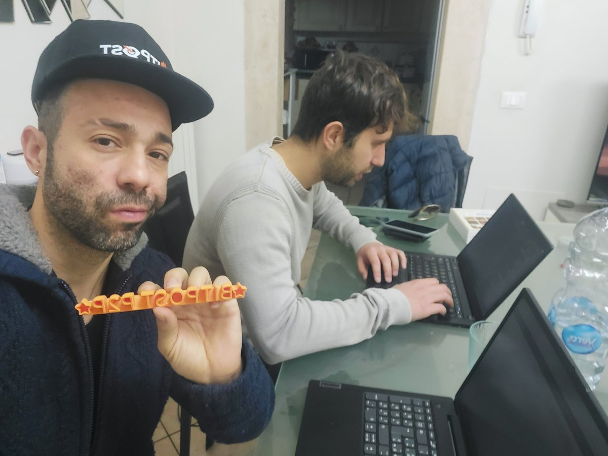 BITPOST P2P tweet media