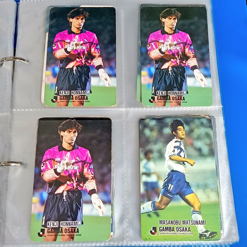 松波正信　直筆サイン入り元ガンバ エポック 松波正信 ガンバ大阪 サインカード Jリーグ soccer #189