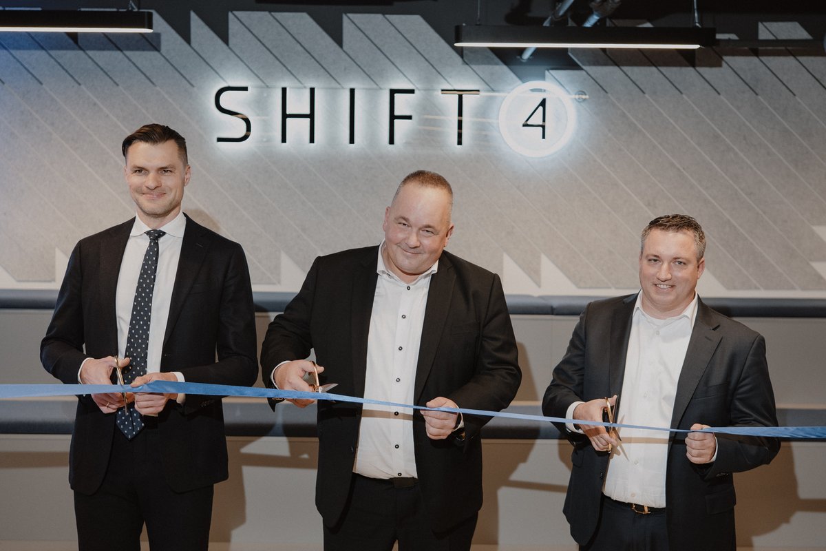 Shift4's tweet image. Our Vilnius, Lithuania office continues to grow as one of Shift4’s key technology centers in Europe.

Last week, we celebrated this expansion with a ribbon-cutting to unveil the newly expanded office space that now spans over 7,000 sqm and supports 750+ team members. 🚀