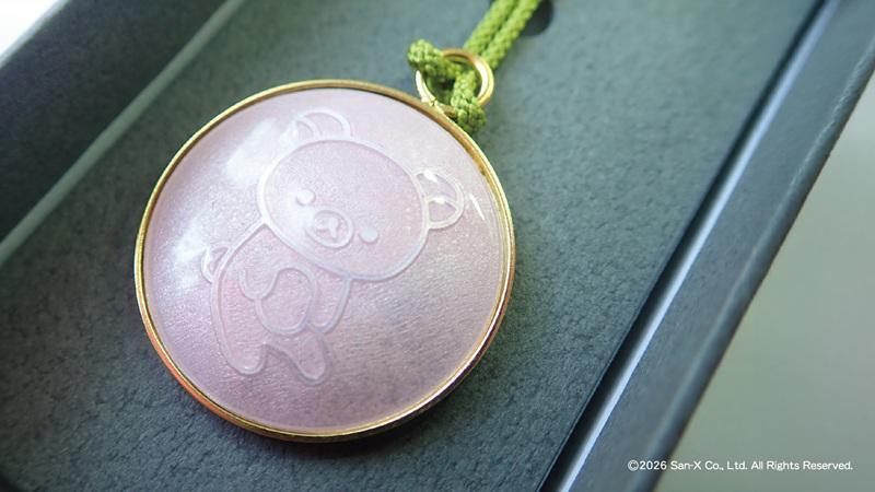 七宝焼を用いたリラックマたちの根付が登場✨ 伝統工芸の魅力を