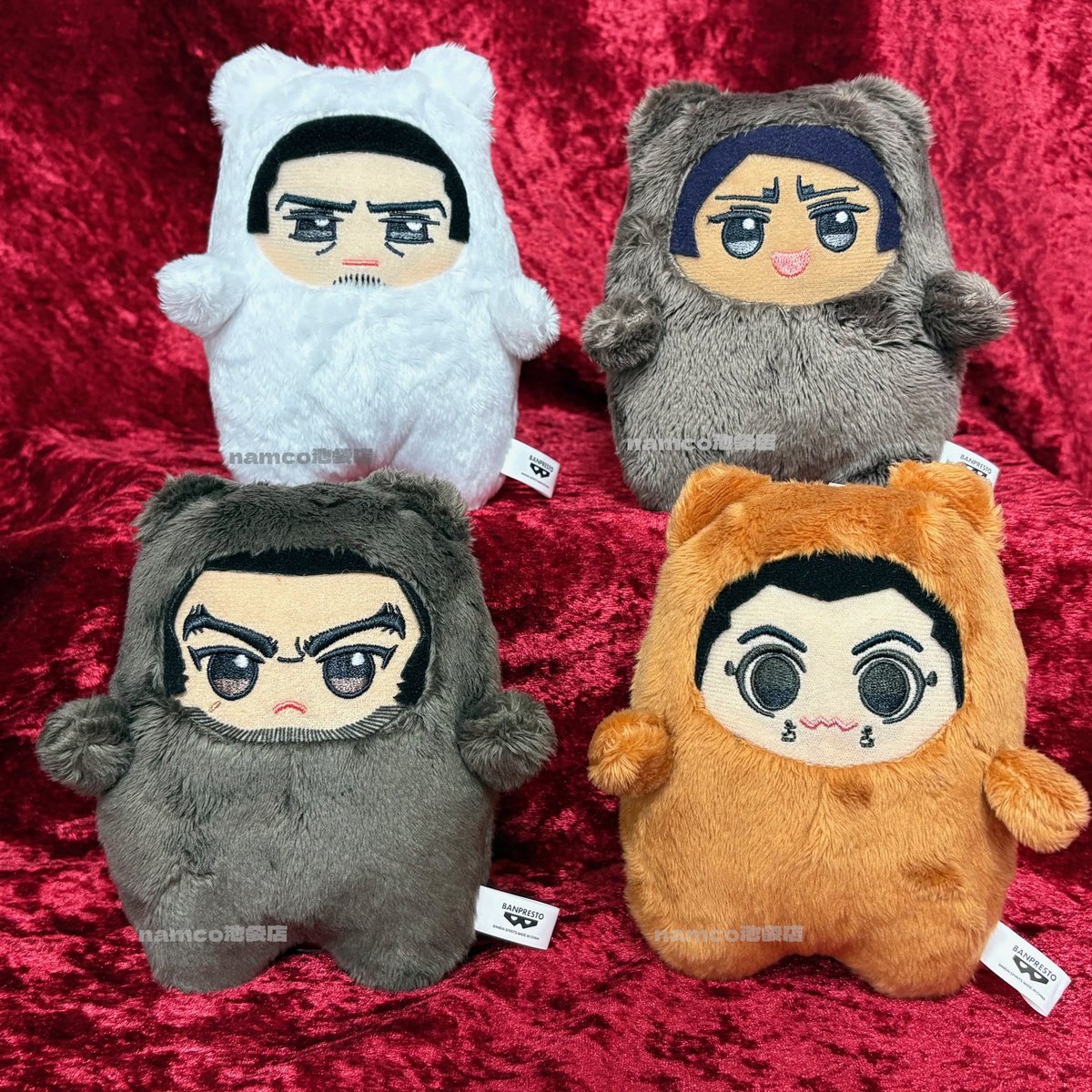 📢景品情報📢 『ゴールデンカムイ もふめ～と ベアーぬいぐるみvol.1