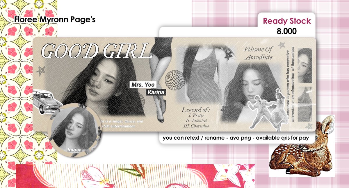 spiocn's tweet image. tolong di retweet yaa guys !! 

layout readystock karina terbaru only 8.000 each bisa dijemput sekarang #zonauang