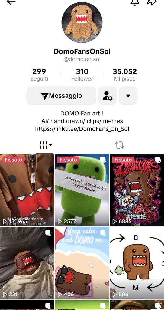 Chica84itit's tweet photo. 300 followers growing for our tiktok account.
Shoutout to @Fartn_Bozo and his excellent and consistent work.
#domonation 2026 https://t.co/P8eFKebKeD