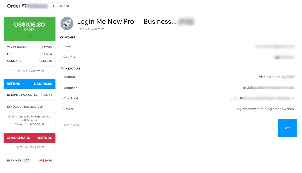 Went inactive on my plugin.
Lost a customer. Paid $20+.

Still getting organic sales though.
Refocusing.