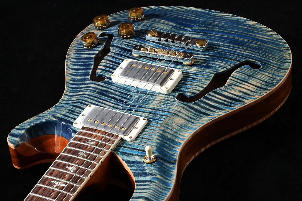 PRSフロア】 2024 McCarty 594 Hollowbody II 10 Top Faded Blue Jean