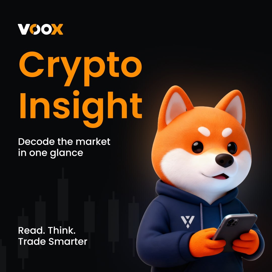 📊 VOOX Market Focus | Crypto Insights 🔸The U.S. Senate Banking Committee  will submit the latest cryptocurrency market structure bill, with  stablecoin yields in focus. 🔸Fed Chair candidate Rick Rieder: Supports  lowering