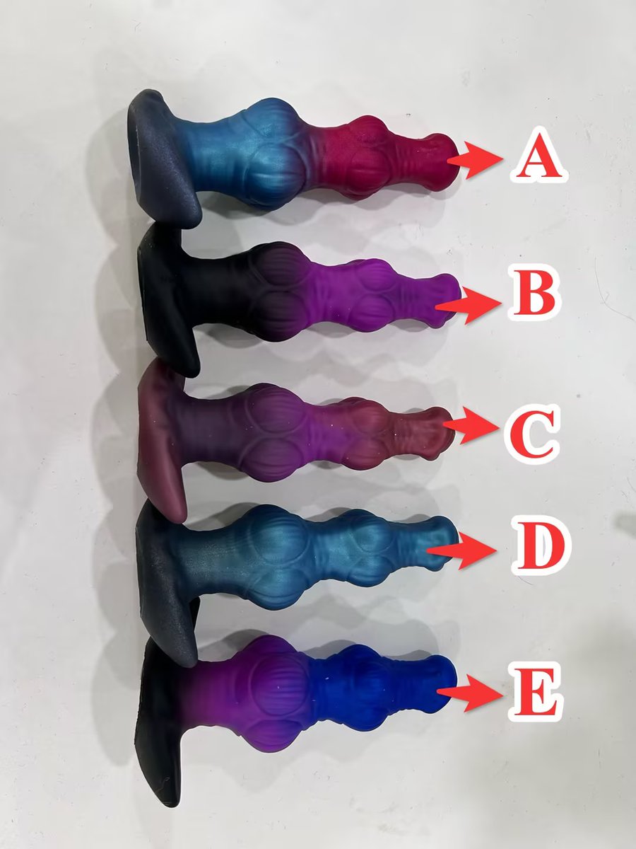 🔍 Umfrage zu Farbverläufen für unseren doppelknotigen Anal Plug!
Welches Design spricht euch am meisten an?
🗳️ Stimmt ab, indem ihr 👉A/B/C/D/E 👈kommentiert!
Eure Meinung hilft uns bei der Produktgestaltung 💡
💬 Wir freuen uns auf eure Stimmen!
#AdultProducts #Erotik