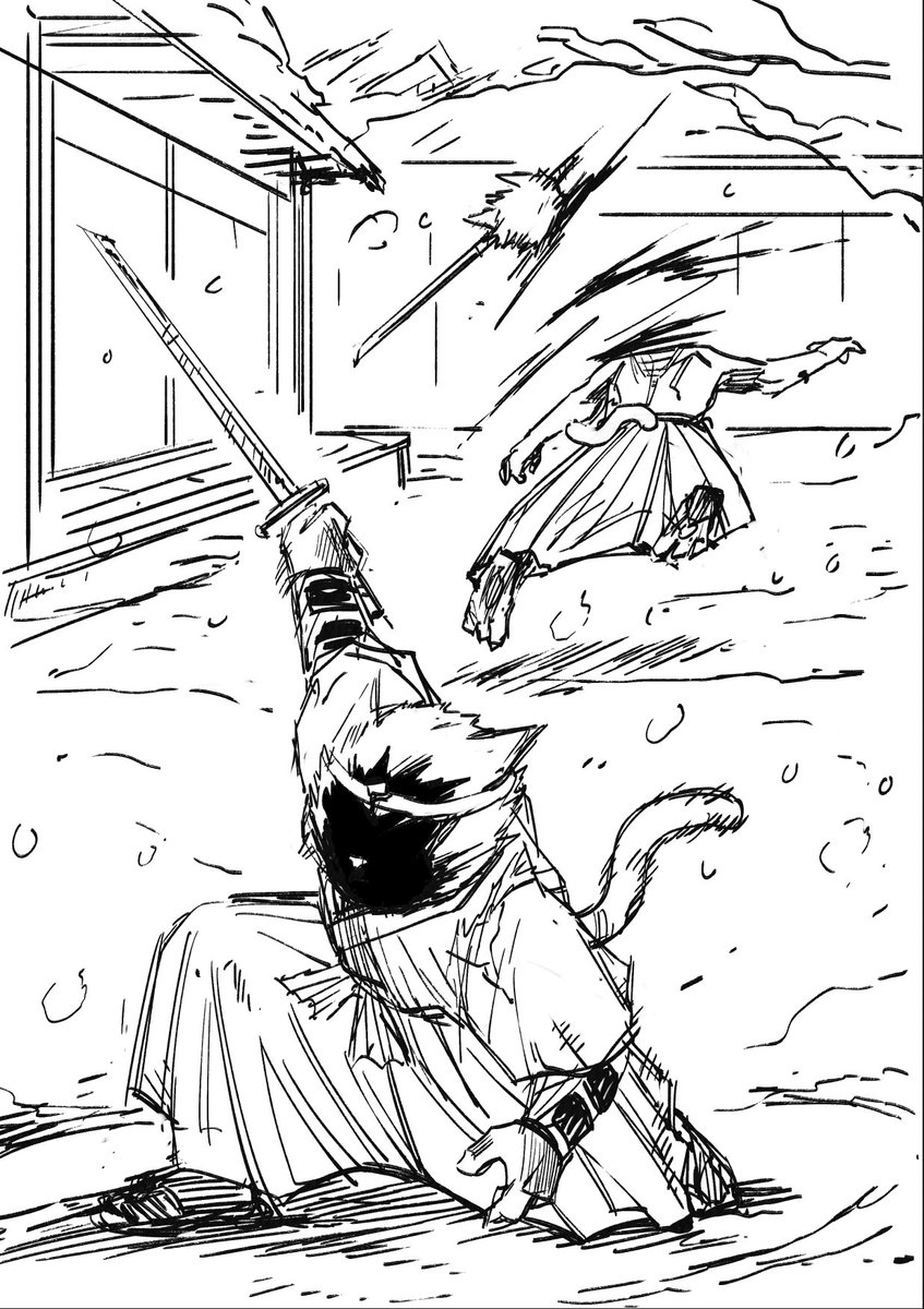 0xCatana's tweet image. The tale sharpens to its final stroke.
The last scene is drawn. ⚔️
#CatanaComic