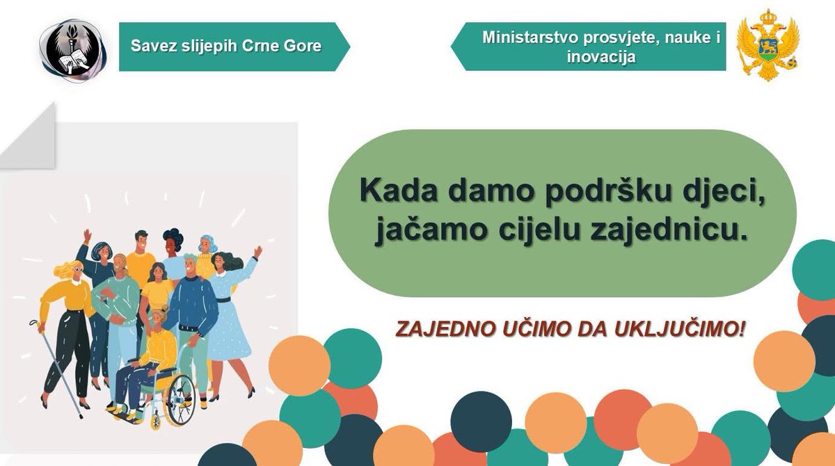 ☝️Kada damo podršku djeci, jačamo cijelu zajednicu.