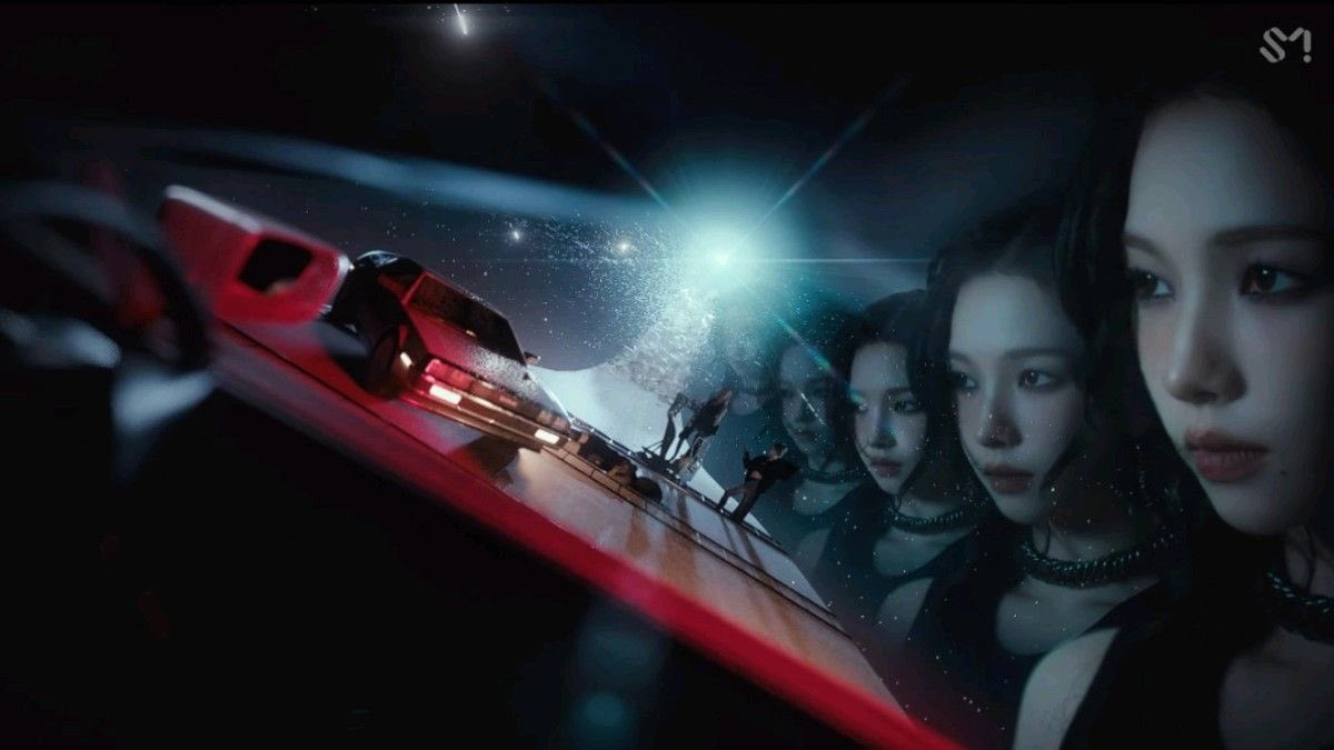 acidangelafrica's tweet image. kiiikiii ‘delulu’ x aespa ‘whiplash’ + ‘rich man’