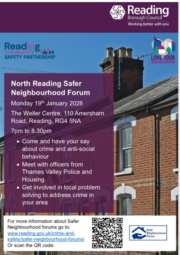North Reading Safer Neighbourhood Forum tweet media