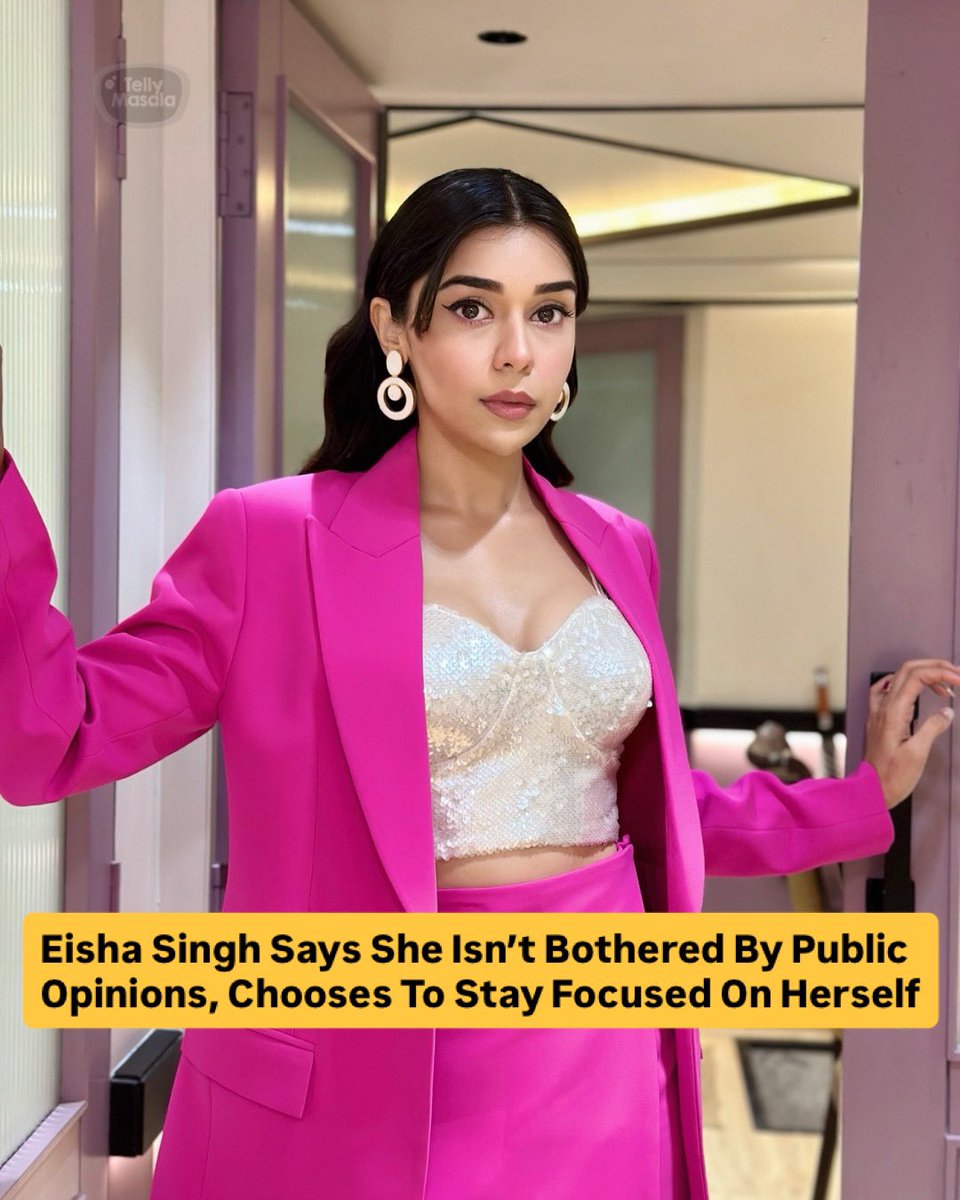 tellymasala's tweet image. Eisha Singh opened up about managing two television shows simultaneously, calling it challenging yet rewarding. She shared how discipline and time management help her balance work without compromising on performance. 

#EishaSingh #TVLife #ManagingWork #TwoShows #tellymasala