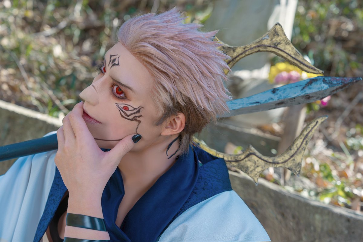 chan_pp1207's tweet image. 【Cosplay】呪術廻戦  両面宿儺
Photo @sir_craggy Costume  @KYOYAa