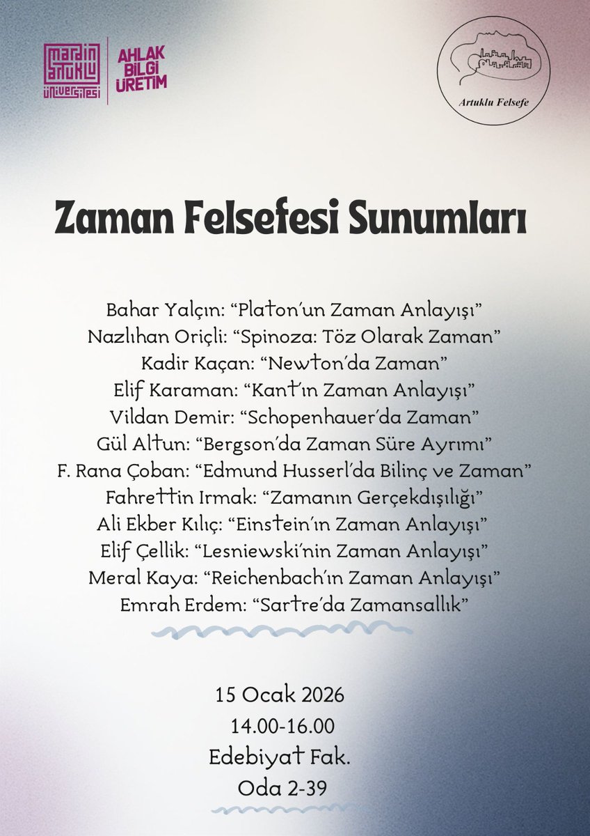 Artuklu Felsefe tweet media