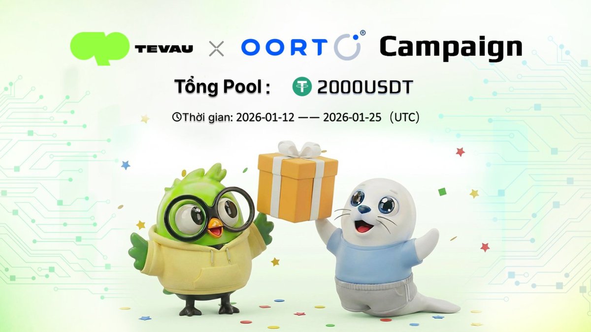 🎁 SẴN SÀNG NHẬN AIRDROP 2,000 $USDT CHƯA?

Tevau chính thức hợp tác cùng OORT để mang đến trải nghiệm onboarding Web3 đơn giản – nhanh – có thưởng thật cho anh em.

👉 Cách tham gia cực gọn:
1️⃣ Tải app OORT
❌ Không đăng nhập bằng Google
Đăng ký trước ngày 26/01