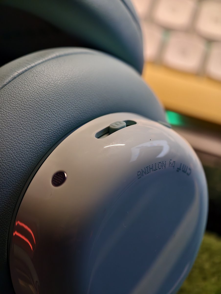 CMF Headphone Pro

- One of the most comfortable headphones I've used, both on the ears and on the head
- Super surprised with the transparency mode, it can easily compete with way more expensive ones in the market
- This bass slider thing is awesome (2nd picture), you can tune