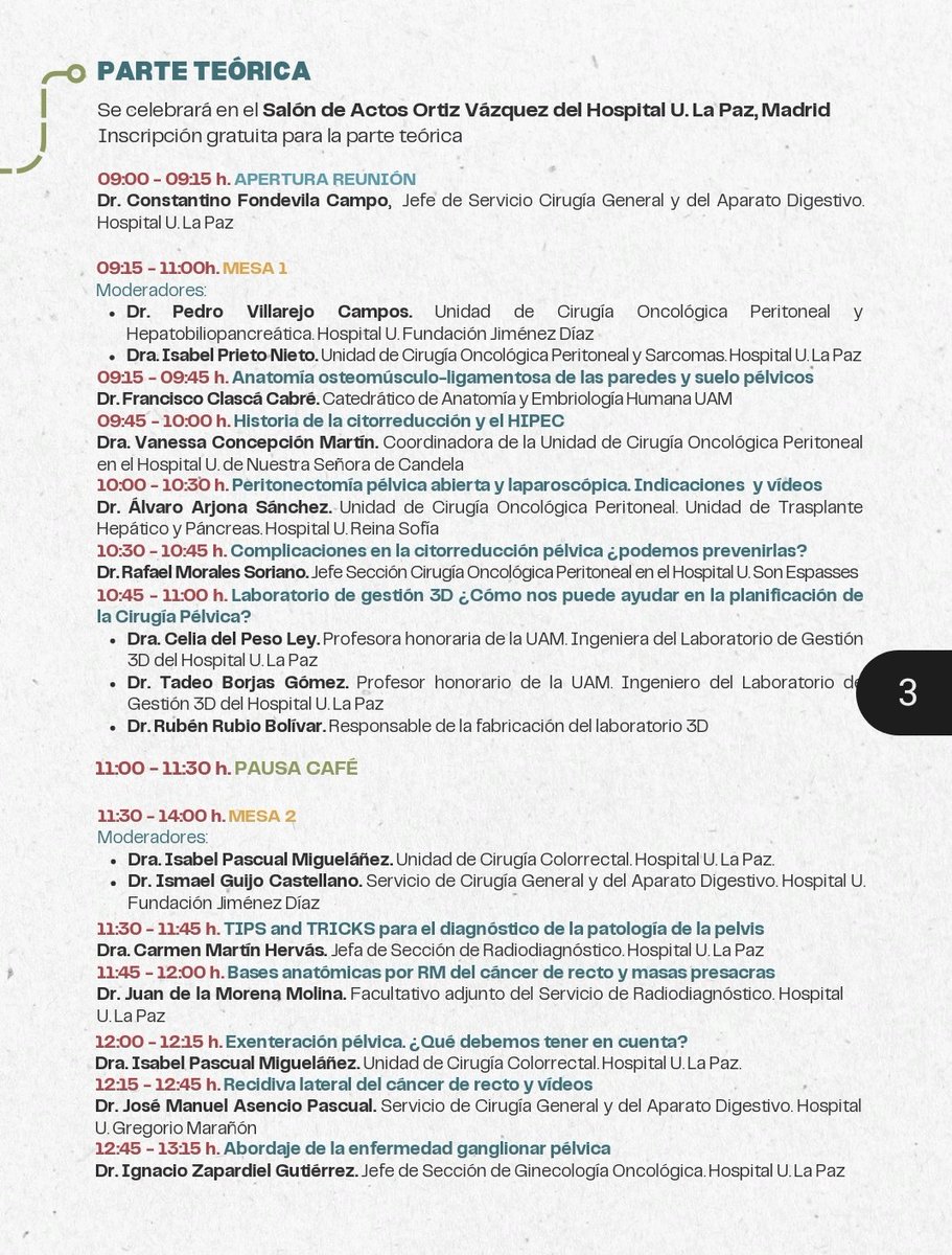 Sociedad Española de Oncología Quirúrgica · SEOQ tweet media