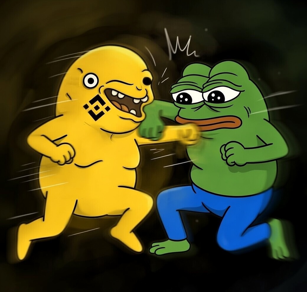 下午好啊#傻福们玩BSC就是不用脑子怎么了， 让我们乱拳打死老PEPE吧