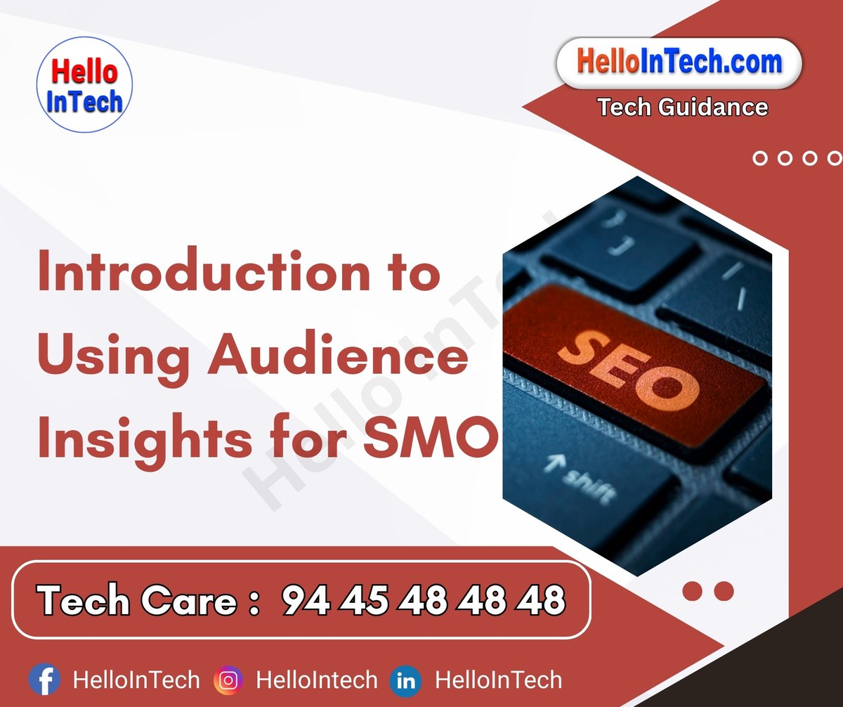 HelloIntec13514's tweet image. Introduction to using audience insights for SMO

If you would like more information, please visit the page.
hellointech.com/introduction-t…

#hellointech #audienceinsights #socialmediaoptimization #smostrategy #socialanalytics #socialmediametrics #targetaudience