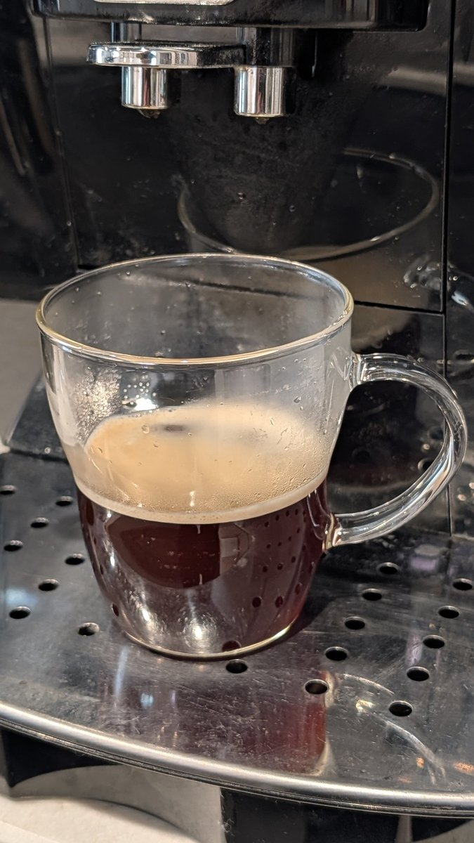 組み戻してコーヒーが抽出されることを確認。 無事直って良かった。