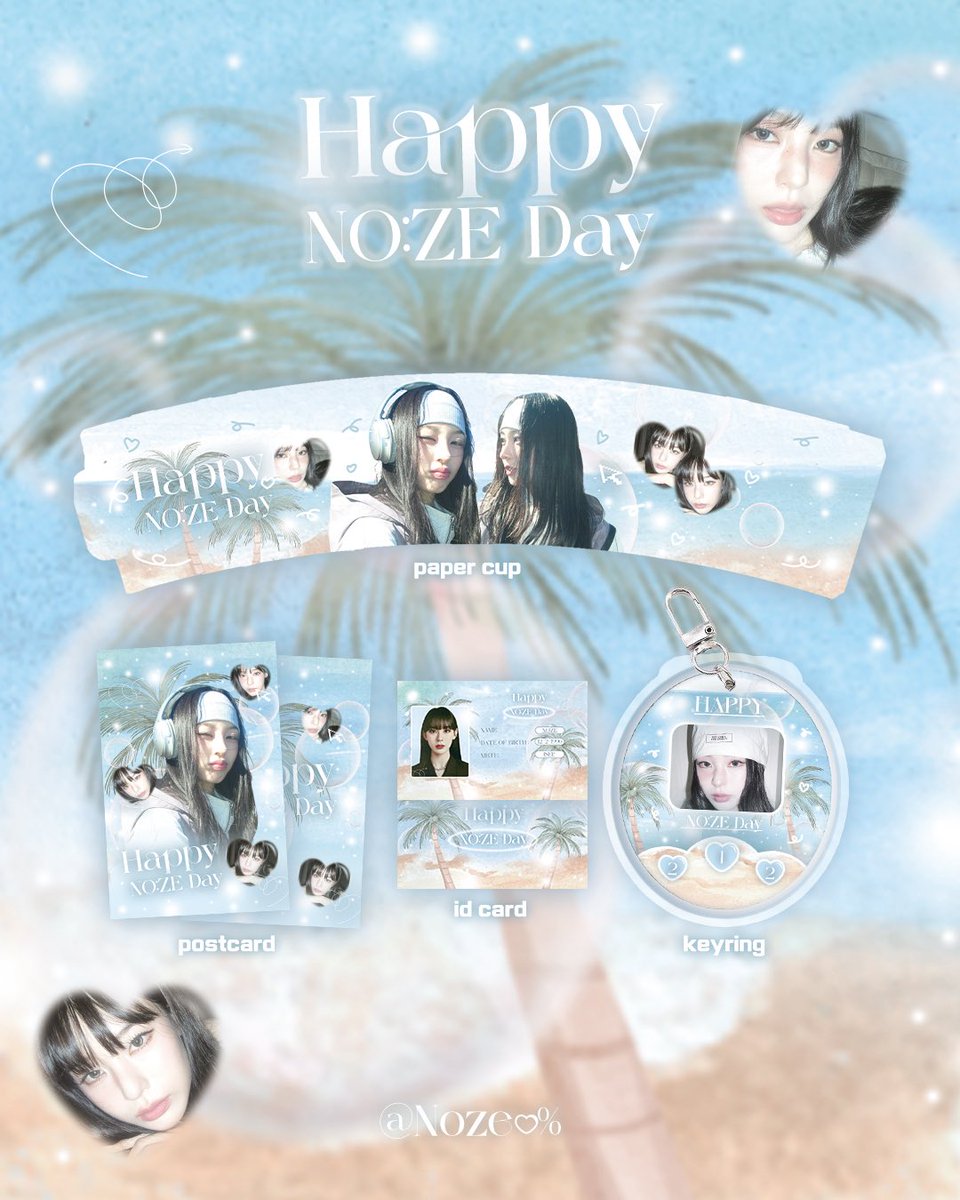 Happy Noze Day Birthday Event ♡˙°

📍Place: Shop D&amp;E, G/F, 50 Shantung Street, Mong Kok,Hong Kong
(旺角山東街50號地下D及E號舖// 茶走)

♡Date: 2. 1 2 - 2. 1 5

~welcome~★

#noze #노제 
#happynozeday
