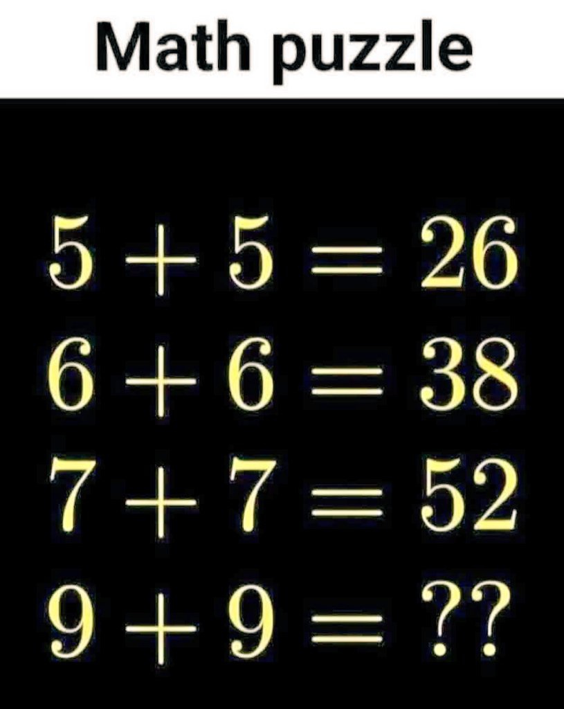 Yaseminmiya's tweet image. Only  for genius , can you solve?