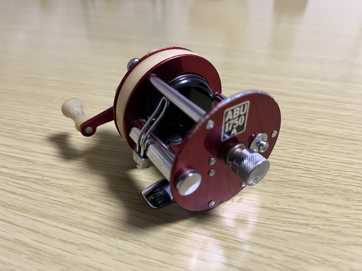abuのセミダイレクトリール、1750Aを入手しました！味がありすぎる！