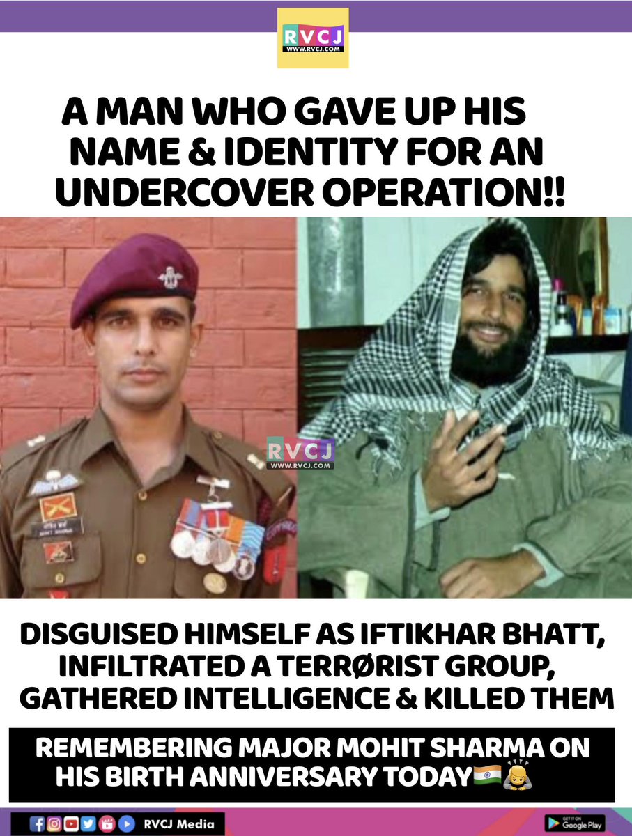 Remembering Major Mohit Sharma 🙏🏻