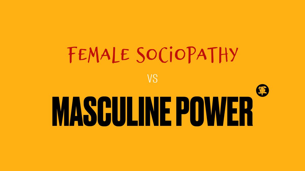 shogunmethod's tweet image. WARNING: Watch this if you're dating (or married to) a female sociopath! If trapped with a sociopath, check this out. Use Shogun Method and make her surrender to your power and masculine might. Watch this video-youtu.be/TruCyAMCs0E
