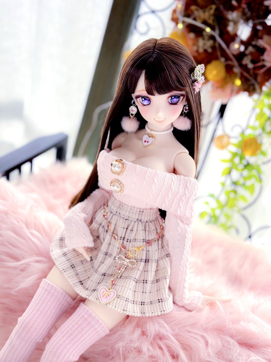 甘々ピンク🎀 #エモドール #RoseLapin