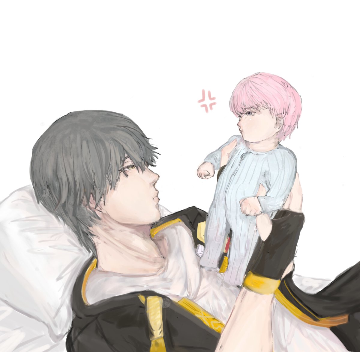 Sekai_34375's tweet photo. I'm too lazy to finish all the drawings

 (Sorry if my English isn't good I didn't pay much attention in this subject ) 
#Caemarch #hsr https://t.co/F06gDdn2ad