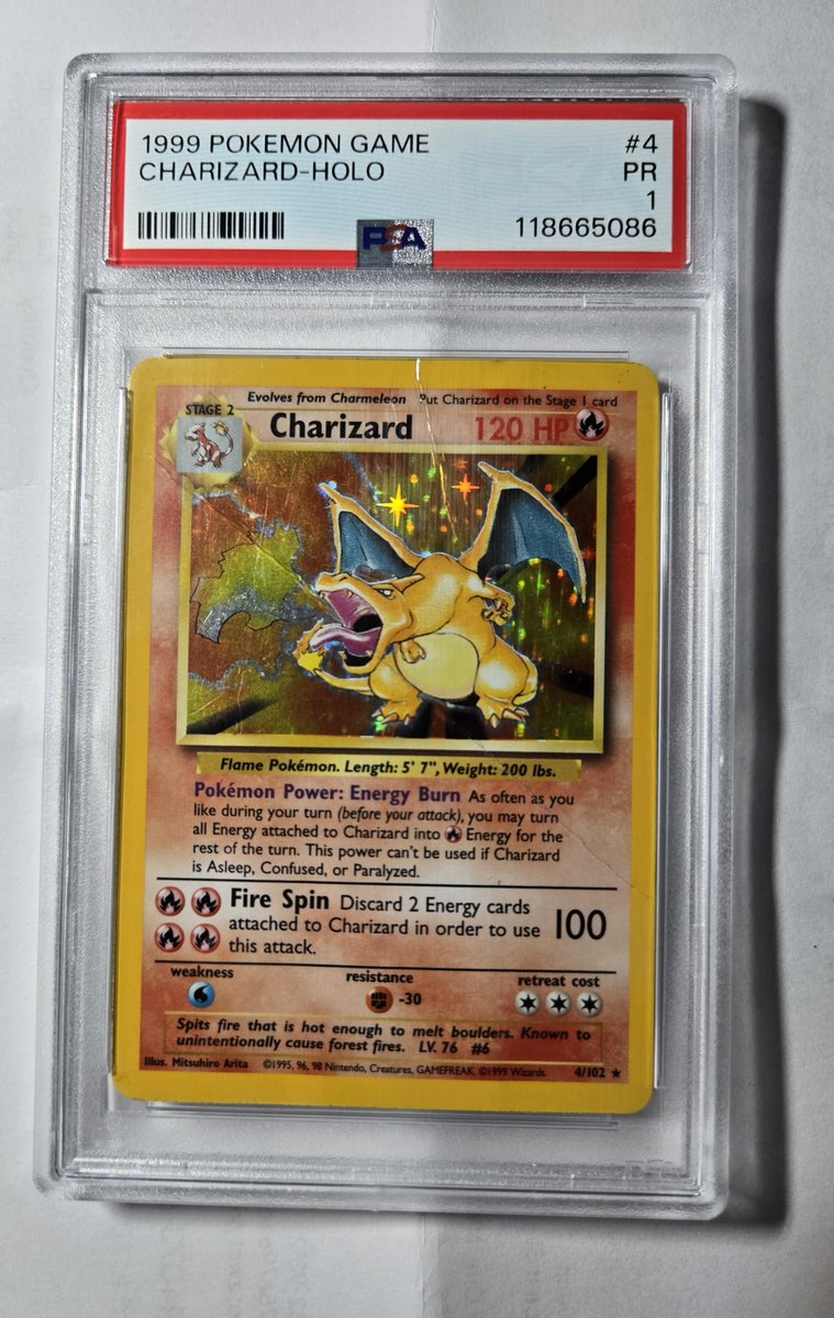 Today's mail day was... an addition to my "GOAT rookie cards in PSA 1 slabs" collection!