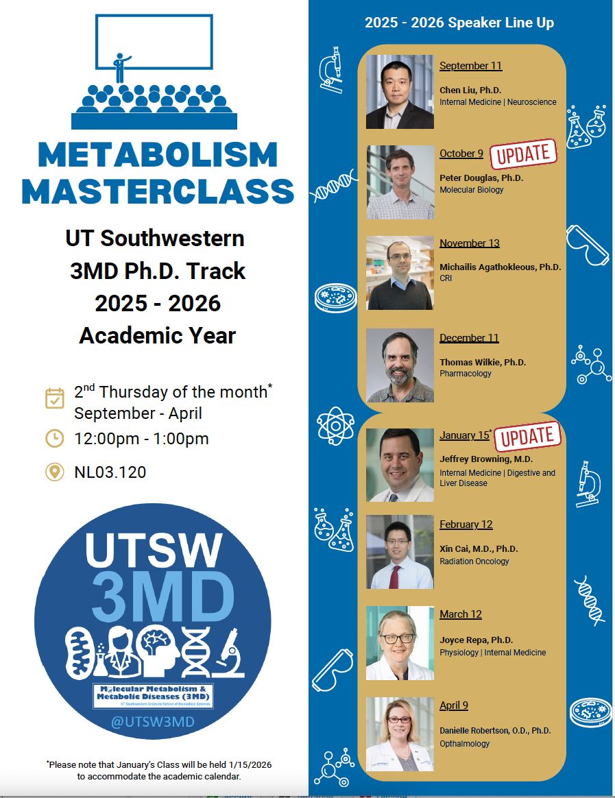 UTSW 3MD Graduate Track tweet media