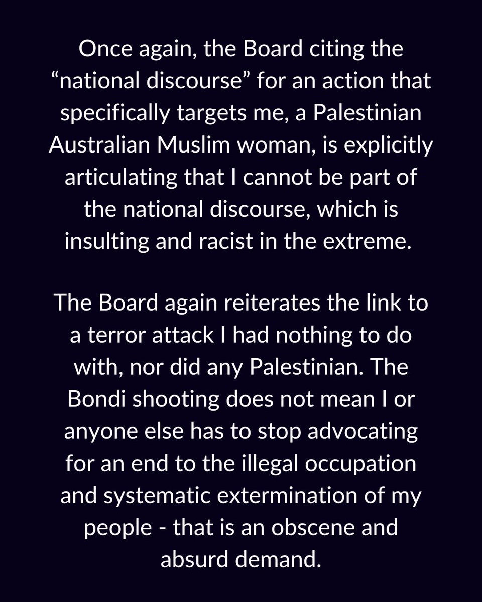 RandaAFattah's tweet image. My response to the statement by Adelaide Festival board.