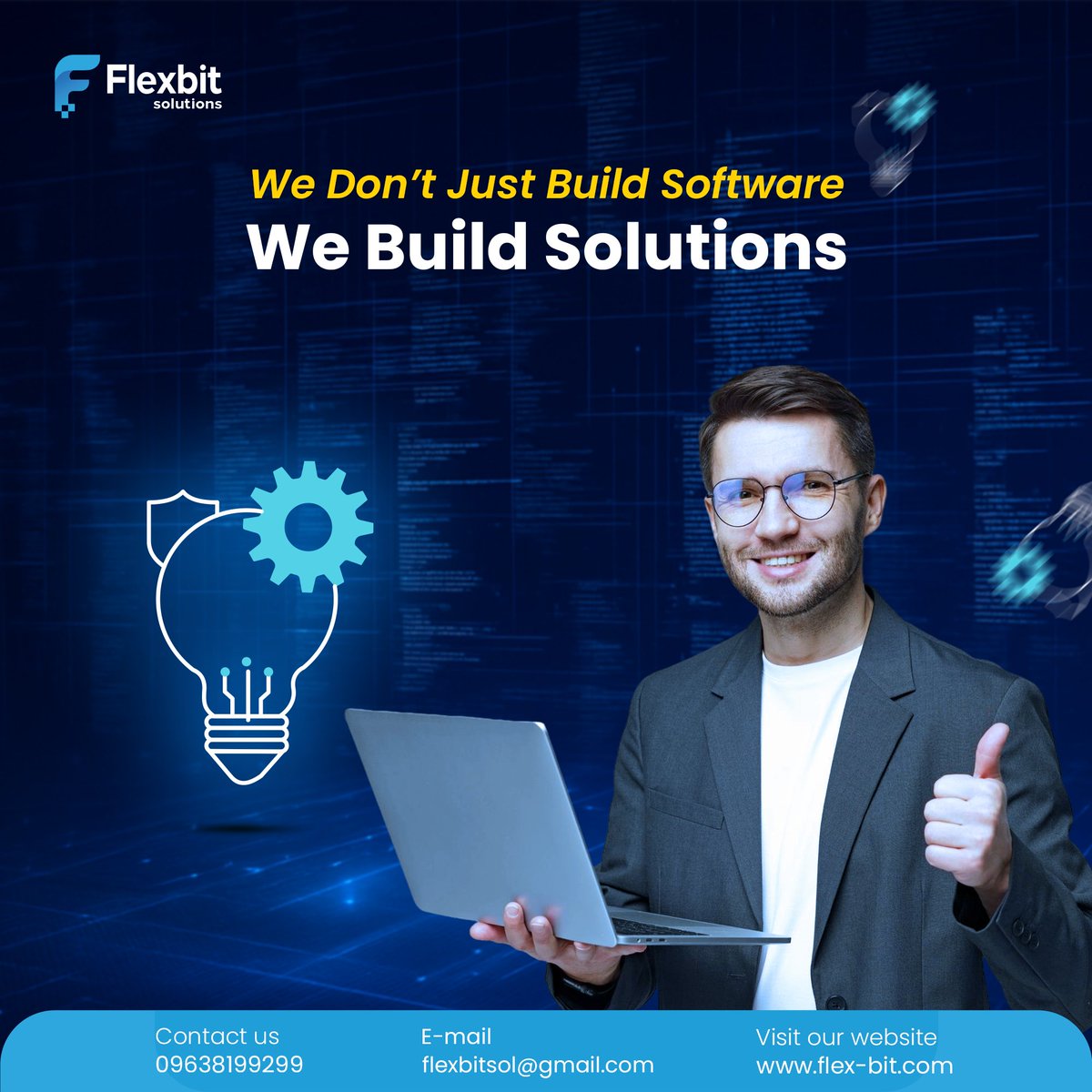 flexbit25's tweet photo. We don't just build software, We build Solutions from Flexbit Solutions.
Our services:
 ✅Custom Software
 ✅SaaS Solution
 ✅Mobile Application
 ✅Web Application
Get in touch with us:
🌐: https://t.co/ZlBWohJOYs
📧: flexbitsol@gmail.com
📞: 09638199299
#flexbitsolutions #x https://t.co/tp8ROePorc