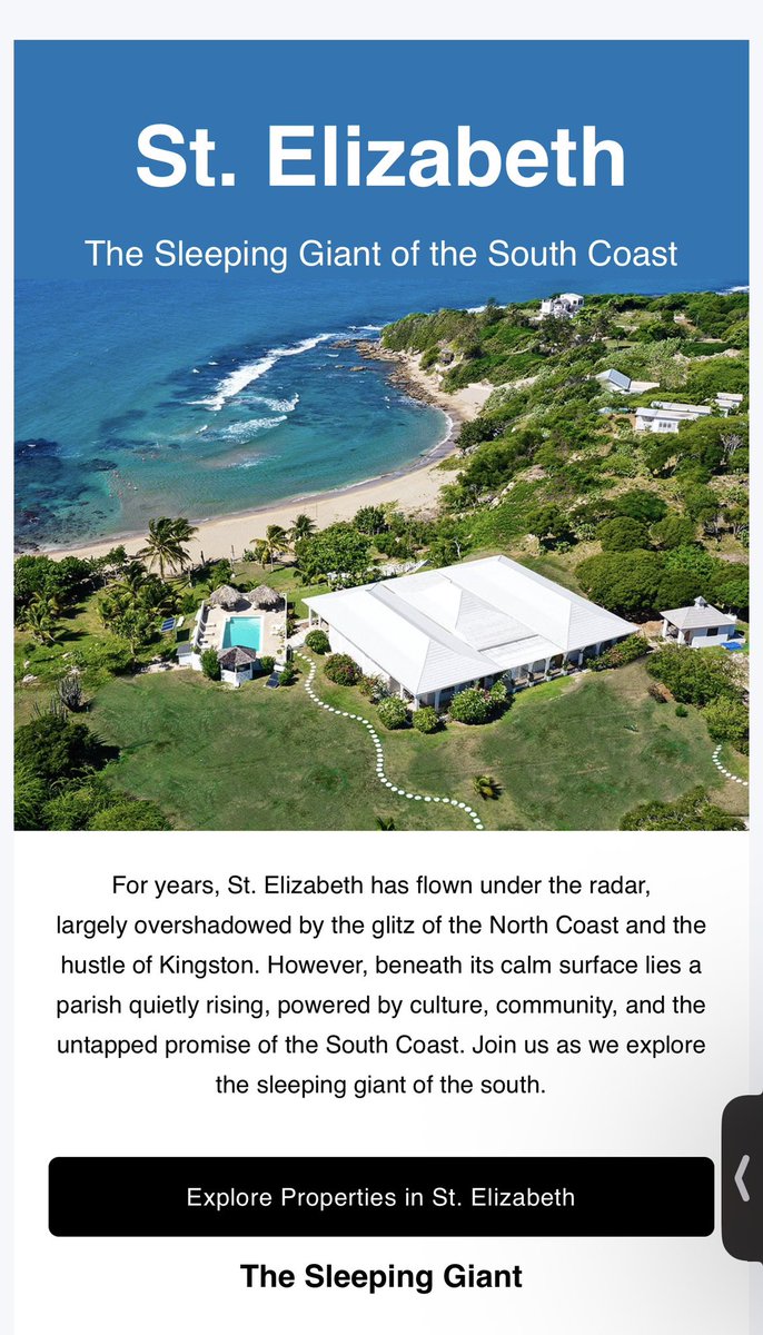 We wrote about St. Elizabeth in our newsletter months ago 👀

Did you catch it?

Sign up here to get our newsletter: landandlegacyja.com