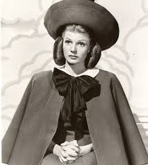 #RitaHayworth sports the Princess Leia meets Madeline look in #TonightandEveryNight #TCMParty