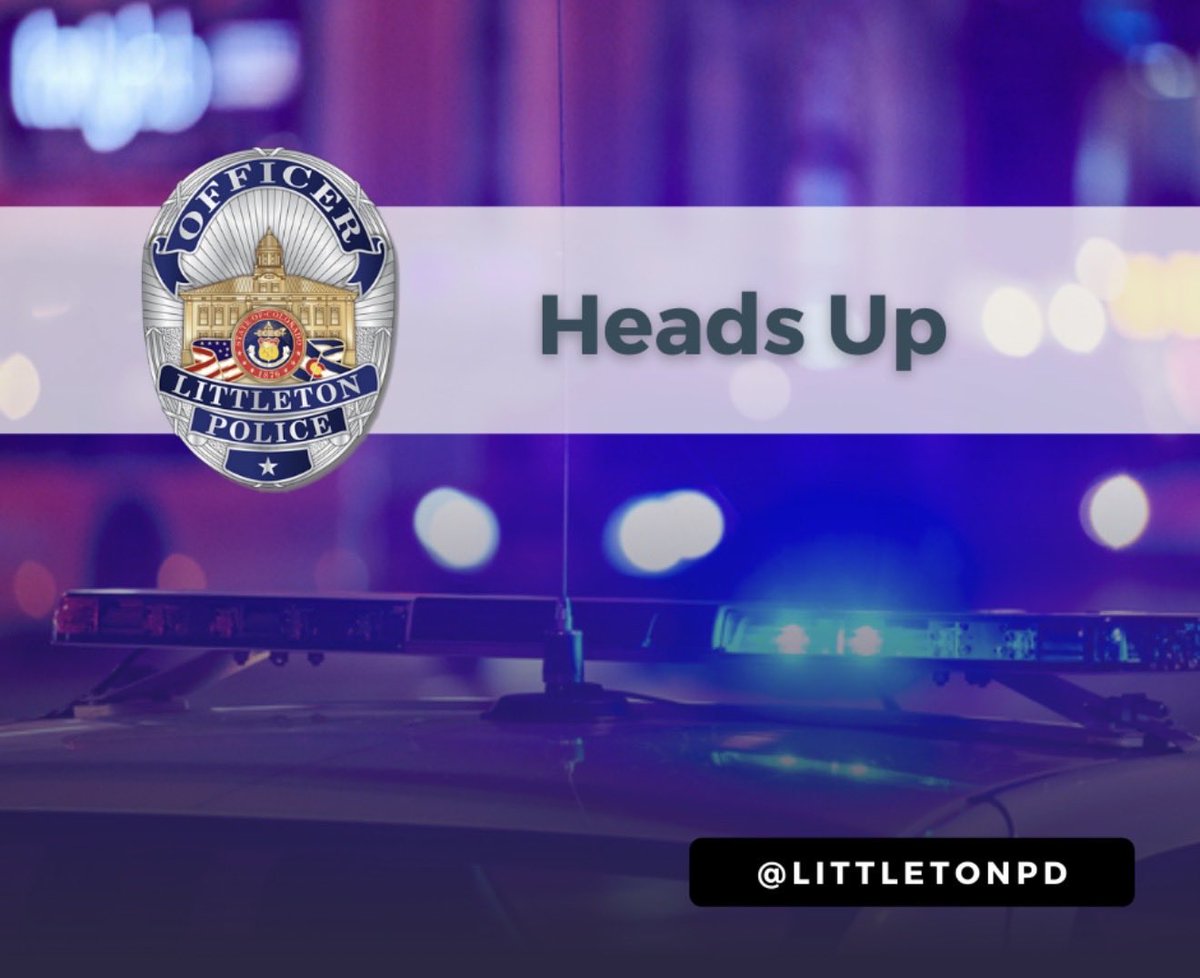 Littleton Colorado Police Department tweet media