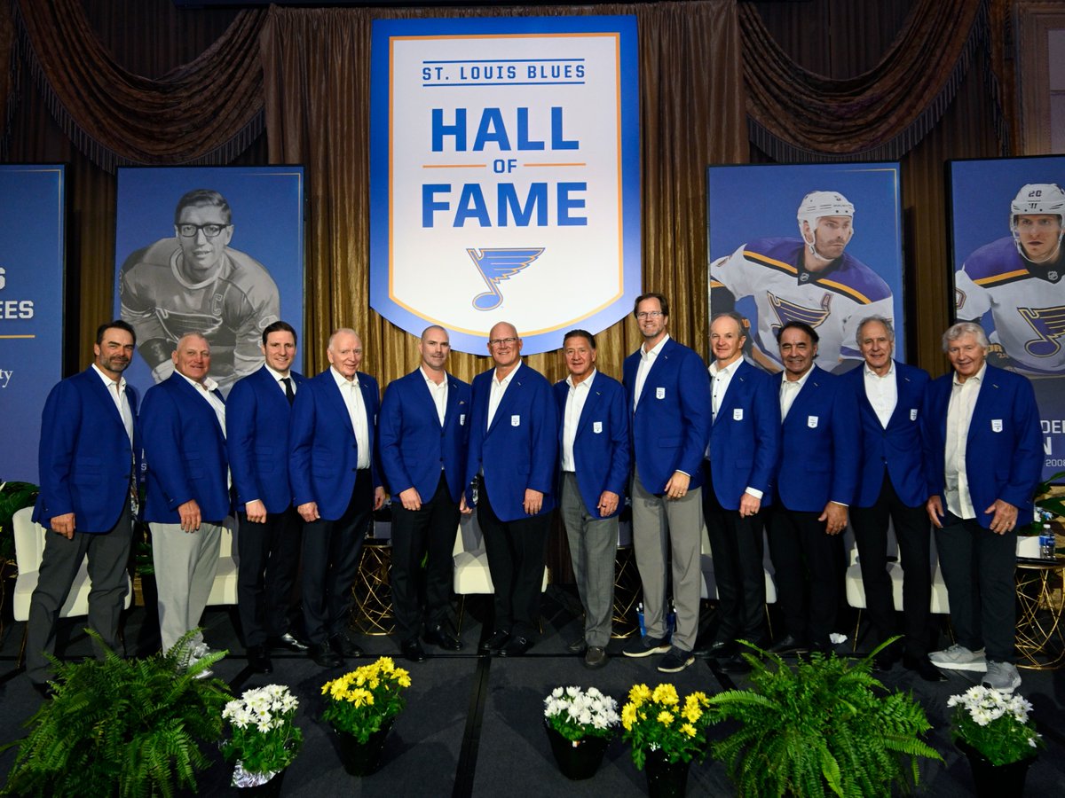 StLouisBlues's tweet image. What a group. #stlblues