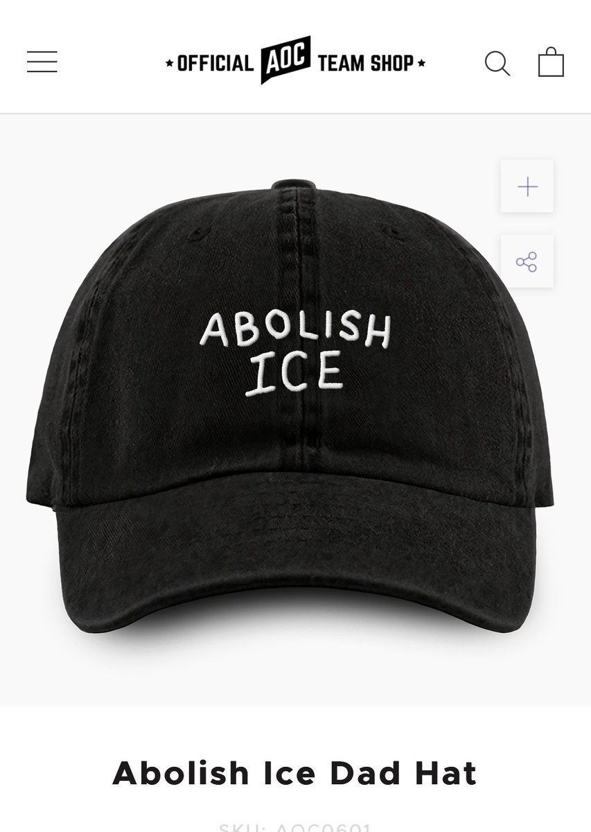 katewillett's tweet image. She’s still selling “Abolish ICE” hats in her store reflective of her former position, a journalist should ask her why she changed her mind.